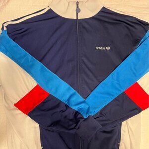 Vintage Adidas Zip-Up Track Suit Top